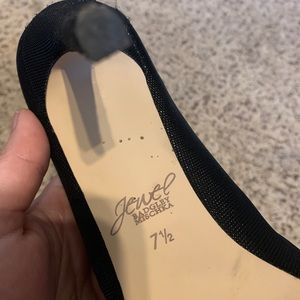 Badgley Mischka slouchy booties